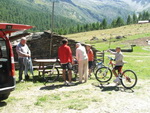 Passeggiata in mountain bike alla Conca del Pra, agosto 2010